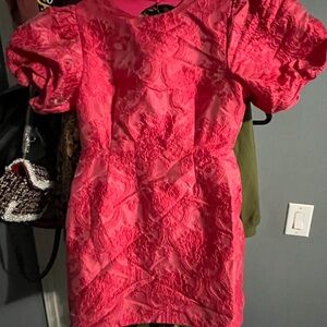 Entro Vibrant Pink Dress